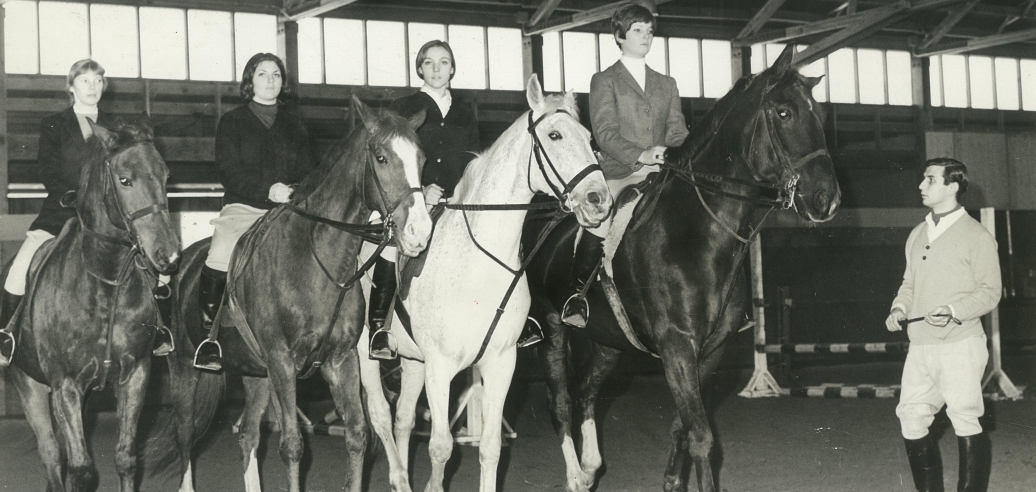 Bob with mounted team