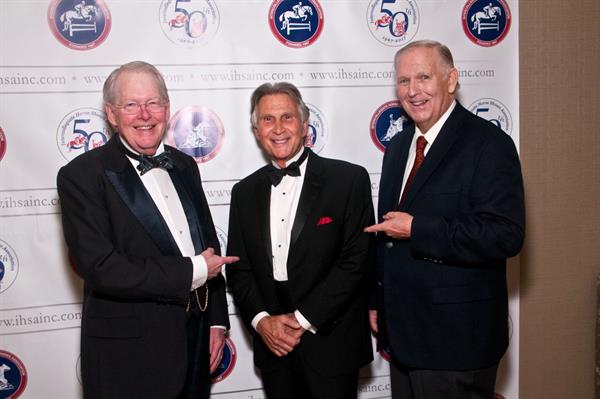 Bob Cacchione, Executive Director and founder of the IHSA (center) with Tom Bishop, Director Bob Cacchione, Executive Director and founder of the IHSA (center) with Tom Bishop, Director