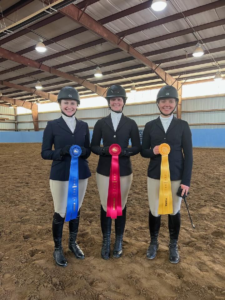 1st Nicole Grant from wisconsin River Falls 2nd Stefanie Shaw from University of Illinois 3rd Karilino Blando from Univ of Wisconsin Madison