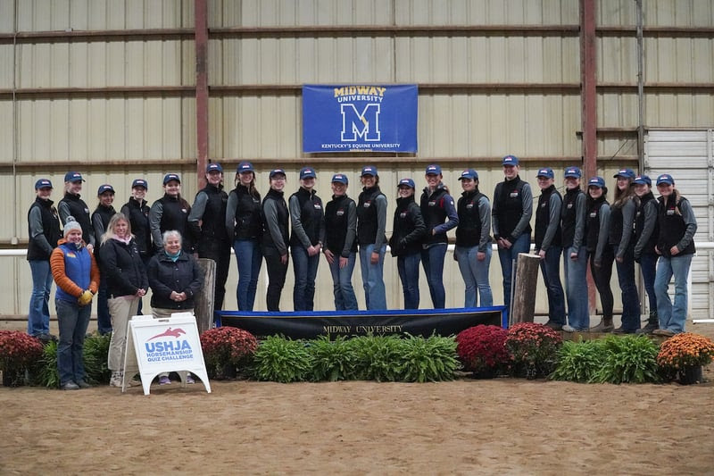 Horsemanship Quiz participants Horsemanship Quiz participants