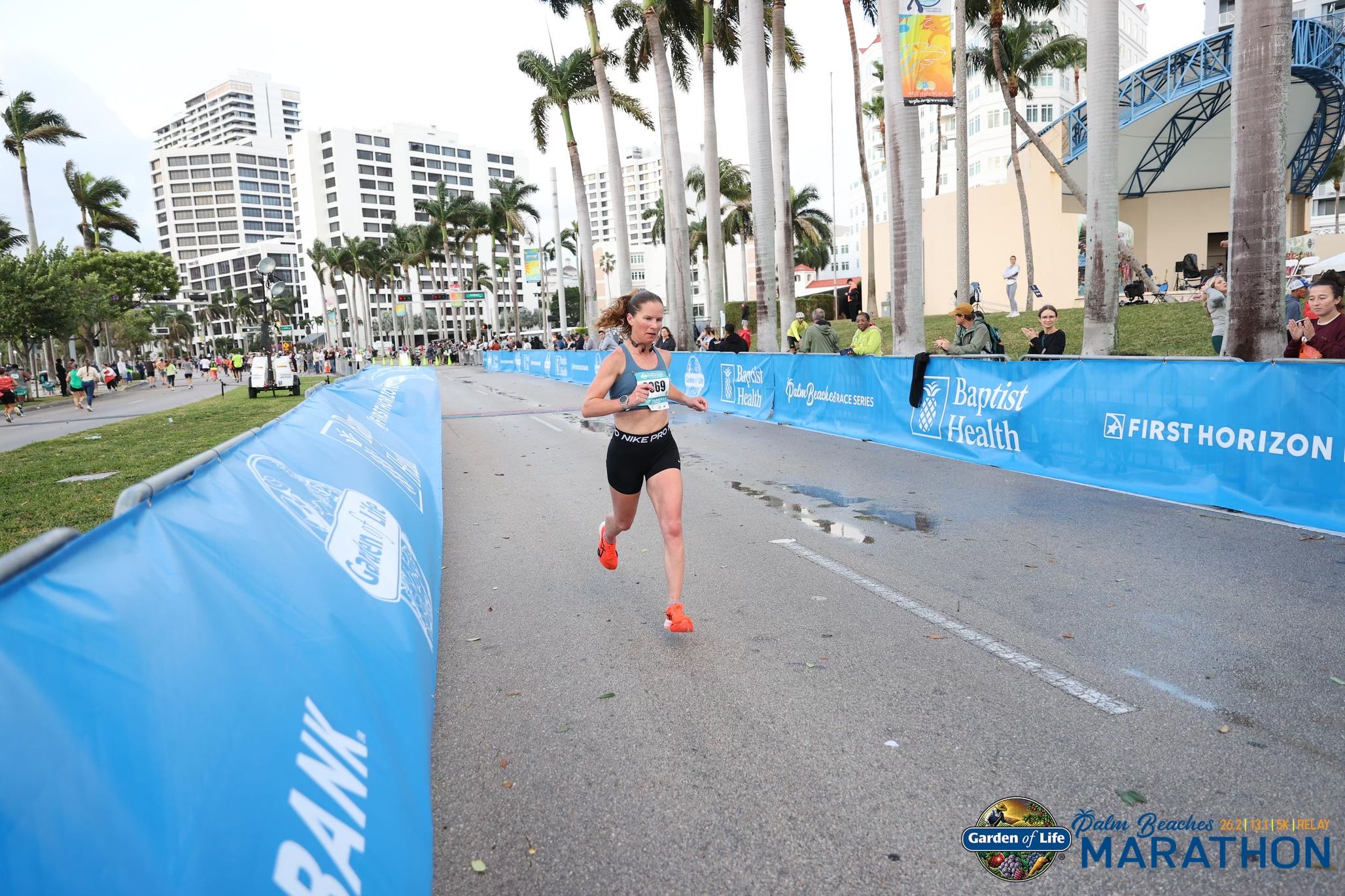 Laena Romond wins Garden of Life Palm Beaches Half Marathon