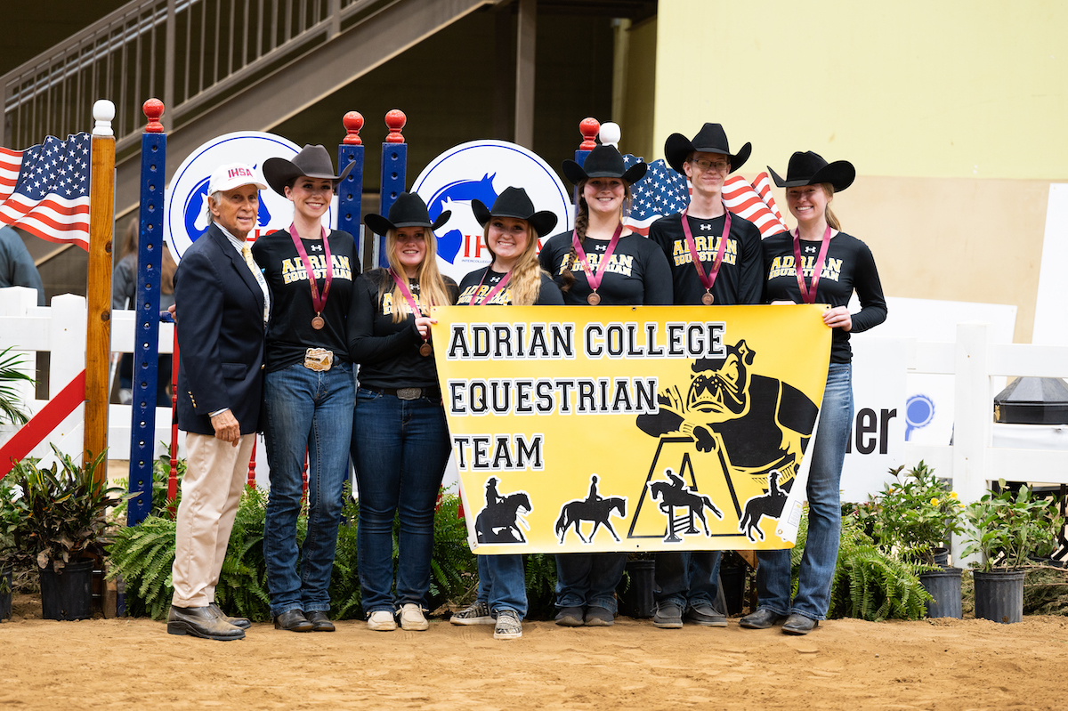 IHSA - 2023 Nationals - Western team awards Adrian College reserve - Madeleine Nielsen