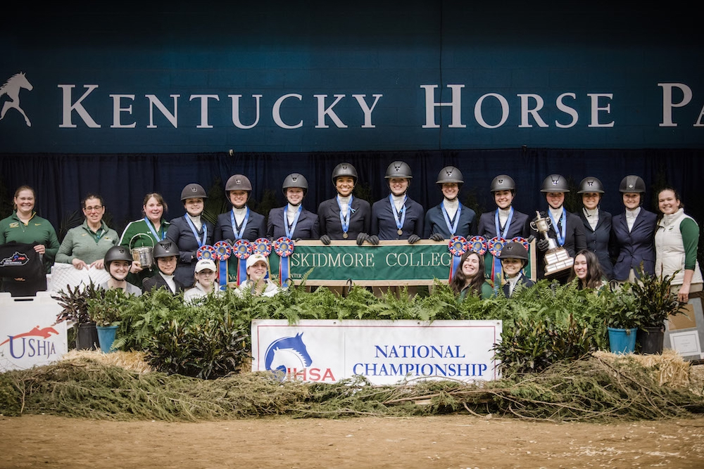 IHSA - Nationals 2023 - Hunter Seat Champion Team - Skidmore - Credit EQ Media-4 copy