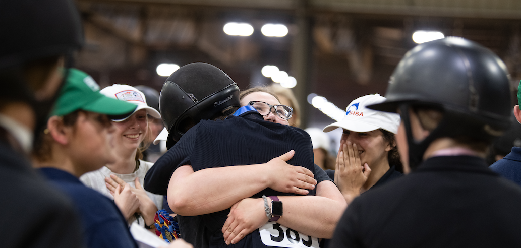 An emotional moment at IHSA Nationals